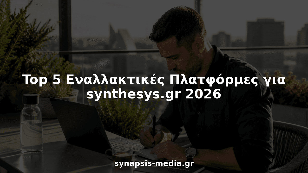 Top 5 Εναλλακτικές Πλατφόρμες για synthesys.gr 2026