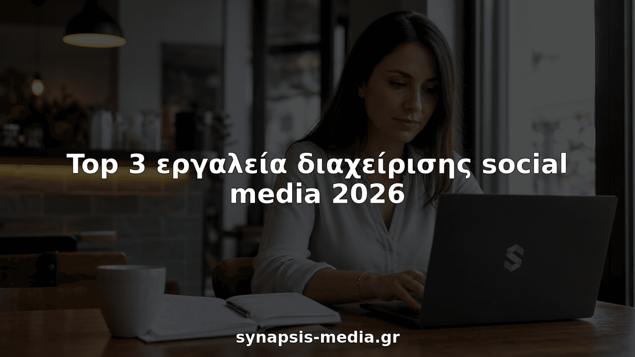 Top 3 εργαλεία διαχείρισης social media 2026